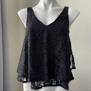 Decree Women’s Lace Crop Top Size S